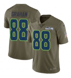 Nike Seahawks #88 Jimmy Graham Olive Mens Stitched NFL Limited 2017 Salute to Service Jersey Nike Seahawks #88 Jimmy Graham Olive Mens Stitched NFL Limited 2017 Salute to Service Jersey