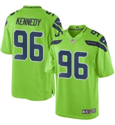 Nike Seahawks #96 Cortez Kennedy Green Mens Stitched NFL Limited Rush Jersey Nike Seahawks #96 Cortez Kennedy Green Mens Stitched NFL Limited Rush Jersey