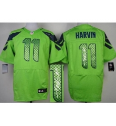 Nike Seattle Seahawks 11 Percy Harvin Green Elite Signed NFL Jersey Nike Seattle Seahawks 11 Percy Harvin Green Elite Signed NFL Jersey