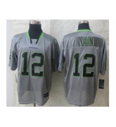 Nike Seattle Seahawks 12 Fan Grey Elite Lights Out NFL Jersey Nike Seattle Seahawks 12 Fan Grey Elite Lights Out NFL Jersey