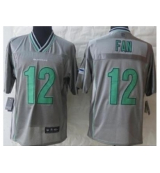 Nike Seattle Seahawks 12 Fan Grey Elite Vapor NFL Jersey Nike Seattle Seahawks 12 Fan Grey Elite Vapor NFL Jersey