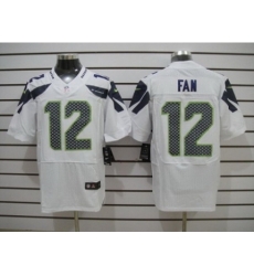Nike Seattle Seahawks 12 Fan White Elite NFL Jersey Nike Seattle Seahawks 12 Fan White Elite NFL Jersey