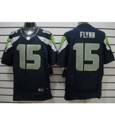 Nike Seattle Seahawks 15 Matt Flynn Blue Elite NFL Jersey Nike Seattle Seahawks 15 Matt Flynn Blue Elite NFL Jersey