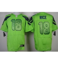 Nike Seattle Seahawks 18 Sidney Rice Green Elite NFL Jersey Nike Seattle Seahawks 18 Sidney Rice Green Elite NFL Jersey