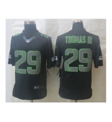 Nike Seattle Seahawks 29 Thomas Black Impact Limited NFL Jersey Nike Seattle Seahawks 29 Thomas Black Impact Limited NFL Jersey
