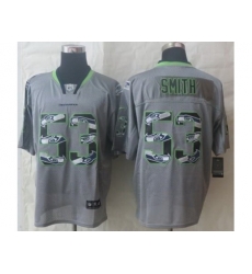Nike Seattle Seahawks 53 Malcolm Smith Grey Elite Lights Out Fashion NFL Jersey Nike Seattle Seahawks 53 Malcolm Smith Grey Elite Lights Out Fashion NFL Jersey