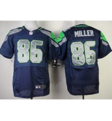 Nike Seattle Seahawks 86 Zach Miller Blue Elite NFL Jersey Nike Seattle Seahawks 86 Zach Miller Blue Elite NFL Jersey