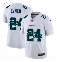 Seattle Seahawks 24 Marshawn Lynch White Men Nike Team Logo Dual Overlap Limited NFL Jersey Seattle Seahawks 24 Marshawn Lynch White Men Nike Team Logo Dual Overlap Limited NFL Jersey
