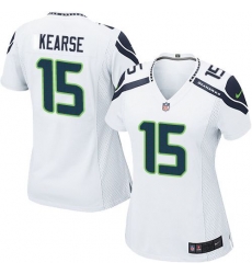 Nike Seahawks #15 Jermaine Kearse White Womens Stitched NFL Elite Jersey Nike Seahawks #15 Jermaine Kearse White Womens Stitched NFL Elite Jersey