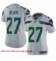 Seahawks 27 Marquise Blair Grey Alternate Women Stitched Football Vapor Untouchable Limited Jersey Seahawks 27 Marquise Blair Grey Alternate Women Stitched Football Vapor Untouchable Limited Jersey
