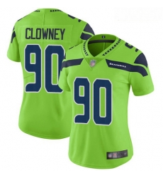 Seahawks #90 Jadeveon Clowney Green Women Stitched Football Limited Rush Jersey Seahawks #90 Jadeveon Clowney Green Women Stitched Football Limited Rush Jersey