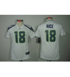 Women Nike Seattle Seahawks 18# Sidney Rice White Color NFL LIMITED Jerseys Women Nike Seattle Seahawks 18# Sidney Rice White Color NFL LIMITED Jerseys