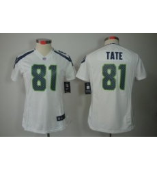Women Nike Seattle Seahawks #81 Golden Tate White NFL LIMITED Jerseys Women Nike Seattle Seahawks #81 Golden Tate White NFL LIMITED Jerseys