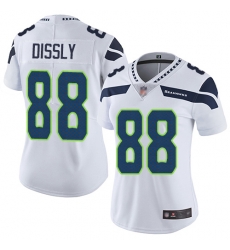 Women Seahawks 88 Will Dissly White Stitched Football Vapor Untouchable Limited Jersey Women Seahawks 88 Will Dissly White Stitched Football Vapor Untouchable Limited Jersey
