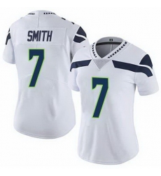 Women Seattle Seahawks Geno Smith #7 White Vapor Limited NFL Jersey Women Seattle Seahawks Geno Smith #7 White Vapor Limited NFL Jersey