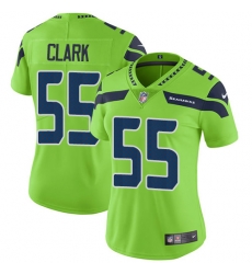 Womens Nike Seahawks #55 Frank Clark Green Stitched NFL Limited Rush Jersey Womens Nike Seahawks #55 Frank Clark Green Stitched NFL Limited Rush Jersey