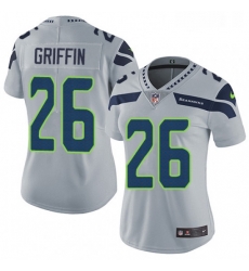 Womens Nike Seattle Seahawks 26 Shaquill Griffin Elite Grey Alternate NFL Jersey Womens Nike Seattle Seahawks 26 Shaquill Griffin Elite Grey Alternate NFL Jersey
