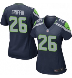 Womens Nike Seattle Seahawks 26 Shaquill Griffin Game Steel Blue Team Color NFL Jersey Womens Nike Seattle Seahawks 26 Shaquill Griffin Game Steel Blue Team Color NFL Jersey