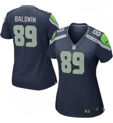 Womens Nike Seattle Seahawks 89 Doug Baldwin Game Steel Blue Team Color NFL Jersey Womens Nike Seattle Seahawks 89 Doug Baldwin Game Steel Blue Team Color NFL Jersey