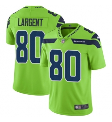 Youth Nike Seahawks #80 Steve Largent Green Stitched NFL Limited Rush Jersey Youth Nike Seahawks #80 Steve Largent Green Stitched NFL Limited Rush Jersey