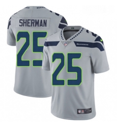 Youth Nike Seattle Seahawks 25 Richard Sherman Elite Grey Alternate NFL Jersey Youth Nike Seattle Seahawks 25 Richard Sherman Elite Grey Alternate NFL Jersey