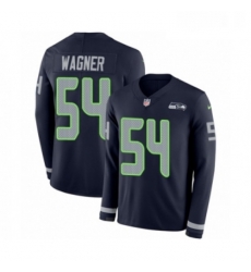 Youth Nike Seattle Seahawks 54 Bobby Wagner Limited Navy Blue Therma Long Sleeve NFL Jersey Youth Nike Seattle Seahawks 54 Bobby Wagner Limited Navy Blue Therma Long Sleeve NFL Jersey
