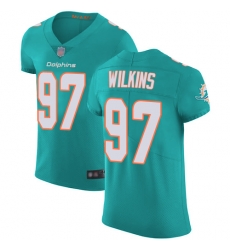 Dolphins 97 Christian Wilkins Aqua Green Team Color Men Stitched Football Vapor Untouchable Elite Jersey Dolphins 97 Christian Wilkins Aqua Green Team Color Men Stitched Football Vapor Untouchable Elite Jersey