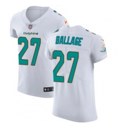 Kalen Ballage Miami Dolphins men Elite Vapor Untouchable Nike Jersey White Kalen Ballage Miami Dolphins men Elite Vapor Untouchable Nike Jersey White