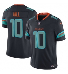 Men Miami Dolphins 10 Tyreek Hill Black 2025 F U S E Rivalries Vapor Limited Stitched Football Jersey Men Miami Dolphins 10 Tyreek Hill Black 2025 F U S E Rivalries Vapor Limited Stitched Football Jersey