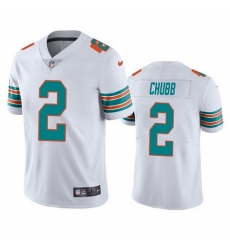 Men Miami Dolphins 2 Bradley Chubb White Color Rush Limited Stitched Football Jersey Men Miami Dolphins 2 Bradley Chubb White Color Rush Limited Stitched Football Jersey