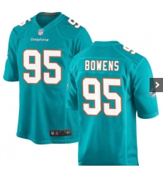 Men Miami Dolphins Tim Bowens #95 Vapor Limited Stitched NFL Jersey Men Miami Dolphins Tim Bowens #95 Vapor Limited Stitched NFL Jersey