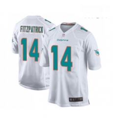 Mens Miami Dolphins 14 Ryan Fitzpatrick Game White Football Jersey Mens Miami Dolphins 14 Ryan Fitzpatrick Game White Football Jersey