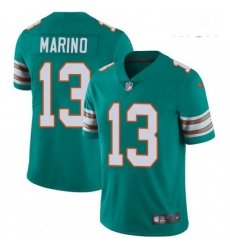 Mens Nike Miami Dolphins 13 Dan Marino Aqua Green Alternate Vapor Untouchable Limited Player NFL Jersey Mens Nike Miami Dolphins 13 Dan Marino Aqua Green Alternate Vapor Untouchable Limited Player NFL Jersey