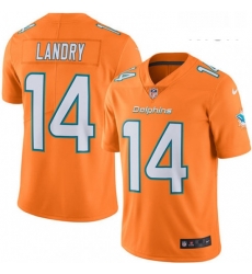 Mens Nike Miami Dolphins 14 Jarvis Landry Limited Orange Rush Vapor Untouchable NFL Jersey Mens Nike Miami Dolphins 14 Jarvis Landry Limited Orange Rush Vapor Untouchable NFL Jersey