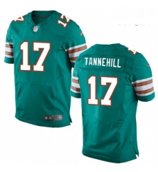 Mens Nike Miami Dolphins 17 Ryan Tannehill Elite Aqua Green Alternate NFL Jersey Mens Nike Miami Dolphins 17 Ryan Tannehill Elite Aqua Green Alternate NFL Jersey