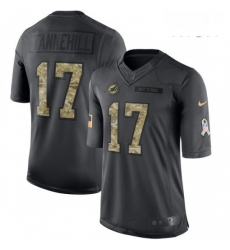 Mens Nike Miami Dolphins 17 Ryan Tannehill Limited Black 2016 Salute to Service NFL Jersey Mens Nike Miami Dolphins 17 Ryan Tannehill Limited Black 2016 Salute to Service NFL Jersey