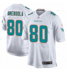 Mens Nike Miami Dolphins 80 Danny Amendola Game White NFL Jersey Mens Nike Miami Dolphins 80 Danny Amendola Game White NFL Jersey