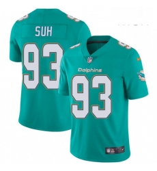 Mens Nike Miami Dolphins 93 Ndamukong Suh Aqua Green Team Color Vapor Untouchable Limited Player NFL Jersey Mens Nike Miami Dolphins 93 Ndamukong Suh Aqua Green Team Color Vapor Untouchable Limited Player NFL Jersey