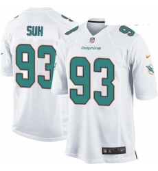 Mens Nike Miami Dolphins 93 Ndamukong Suh Game White NFL Jersey Mens Nike Miami Dolphins 93 Ndamukong Suh Game White NFL Jersey