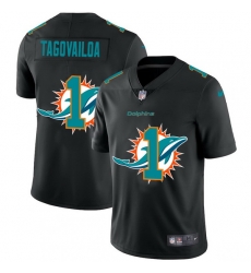 Miami Dolphins 1 Tua Tagovailoa Men Nike Team Logo Dual Overlap Limited NFL Jersey Black Miami Dolphins 1 Tua Tagovailoa Men Nike Team Logo Dual Overlap Limited NFL Jersey Black