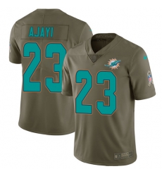 Nike Dolphins #23 Jay Ajayi Olive Mens Stitched NFL Limited 2017 Salute to Service Jersey Nike Dolphins #23 Jay Ajayi Olive Mens Stitched NFL Limited 2017 Salute to Service Jersey