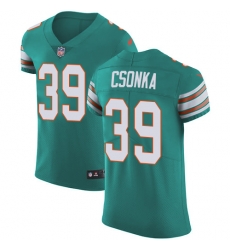 Nike Dolphins #39 Larry Csonka Aqua Green Alternate Mens Stitched NFL Vapor Untouchable Elite Jersey Nike Dolphins #39 Larry Csonka Aqua Green Alternate Mens Stitched NFL Vapor Untouchable Elite Jersey