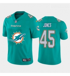 Nike Dolphins 45 Brandon Jones Aque Team Big Logo Vapor Untouchable Limited Jersey Nike Dolphins 45 Brandon Jones Aque Team Big Logo Vapor Untouchable Limited Jersey