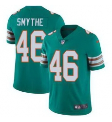 Nike Dolphins 46 Durham Smythe Aqua Throwback Vapor Untouchable Limited Jersey Nike Dolphins 46 Durham Smythe Aqua Throwback Vapor Untouchable Limited Jersey