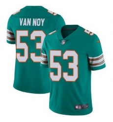 Nike Dolphins 53 Kyle Van Noy Aqua Green Alternate Men Stitched NFL Vapor Untouchable Limited Jersey Nike Dolphins 53 Kyle Van Noy Aqua Green Alternate Men Stitched NFL Vapor Untouchable Limited Jersey