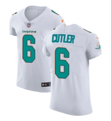 Nike Dolphins #6 Jay Cutler White Mens Stitched NFL Vapor Untouchable Elite Jersey Nike Dolphins #6 Jay Cutler White Mens Stitched NFL Vapor Untouchable Elite Jersey