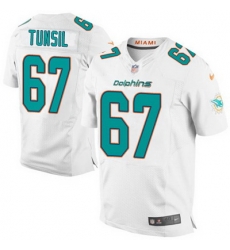 Nike Dolphins #67 Laremy Tunsil White Mens Stitched NFL New Elite Jersey Nike Dolphins #67 Laremy Tunsil White Mens Stitched NFL New Elite Jersey