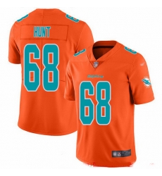 Nike Dolphins 68 Robert Hunt Orange Men Stitched NFL Limited Inverted Legend Jersey Nike Dolphins 68 Robert Hunt Orange Men Stitched NFL Limited Inverted Legend Jersey