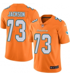 Nike Dolphins 73 Austin Jackson Orange Men Stitched NFL Limited Rush Jersey Nike Dolphins 73 Austin Jackson Orange Men Stitched NFL Limited Rush Jersey