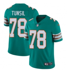 Nike Dolphins #78 Laremy Tunsil Aqua Green Alternate Mens Stitched NFL Vapor Untouchable Limited Jersey Nike Dolphins #78 Laremy Tunsil Aqua Green Alternate Mens Stitched NFL Vapor Untouchable Limited Jersey